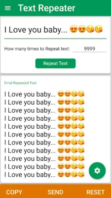 Text Repeater android App screenshot 4